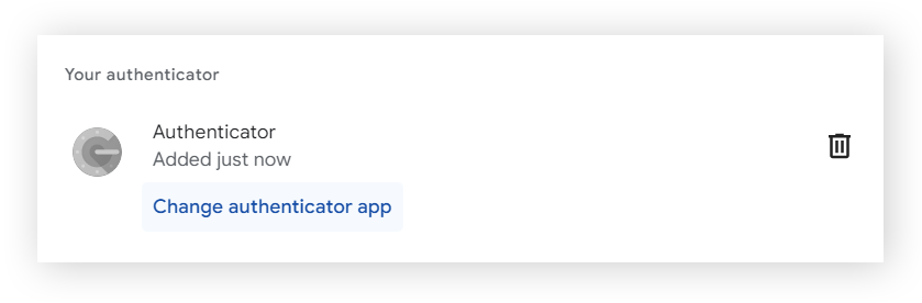 在帐户的 2FA 安全设置中将 Google 帐户的 Authenticator密钥转移到新设备